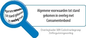 Algemene Voorwaarden in overleg met Consumentenbond